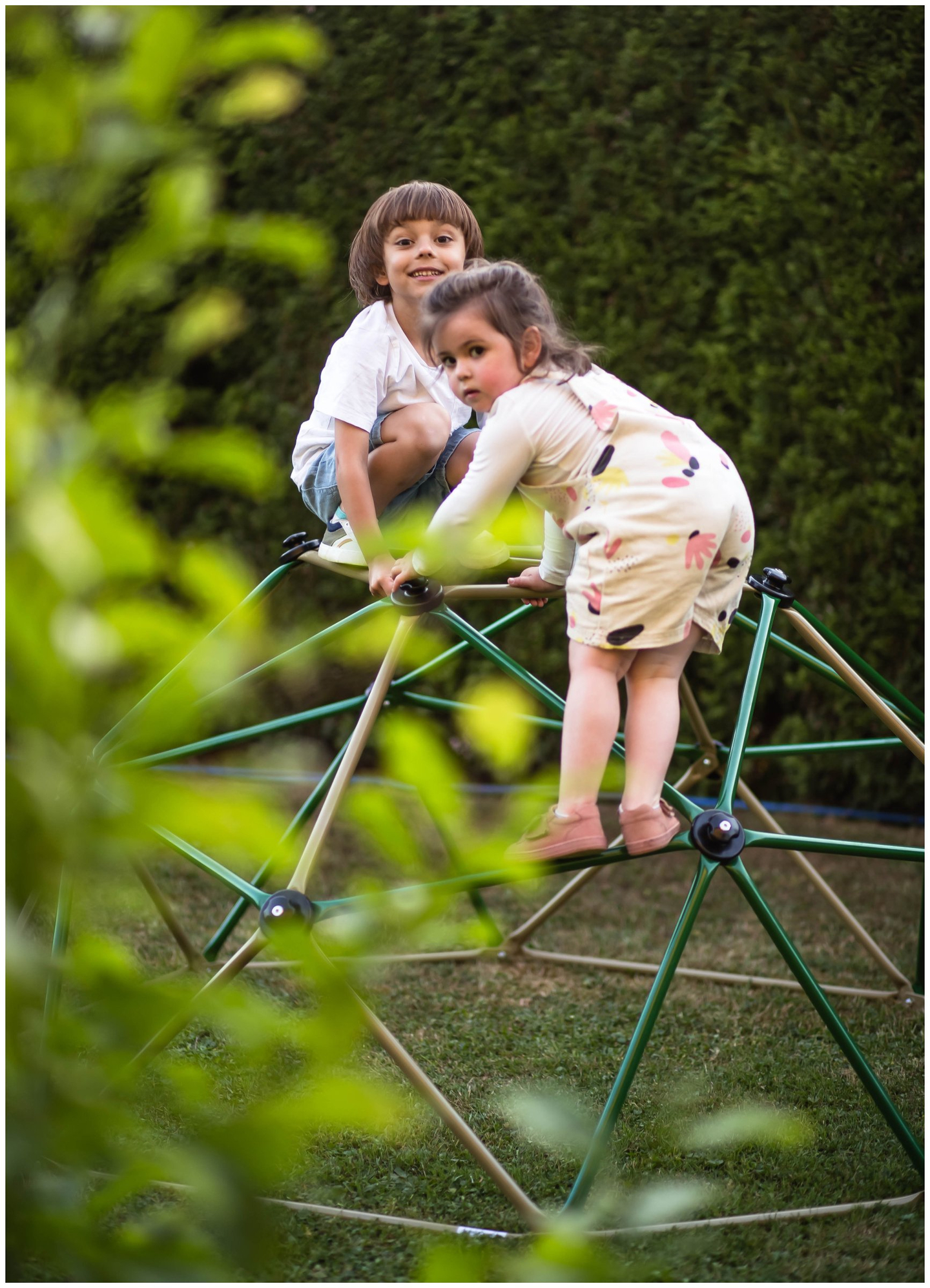 "HyperMotion" vaikų laipiojimo kupolas XL, geodomas, sodo žaidimų aikštelė, skersmuo: 1,8 m