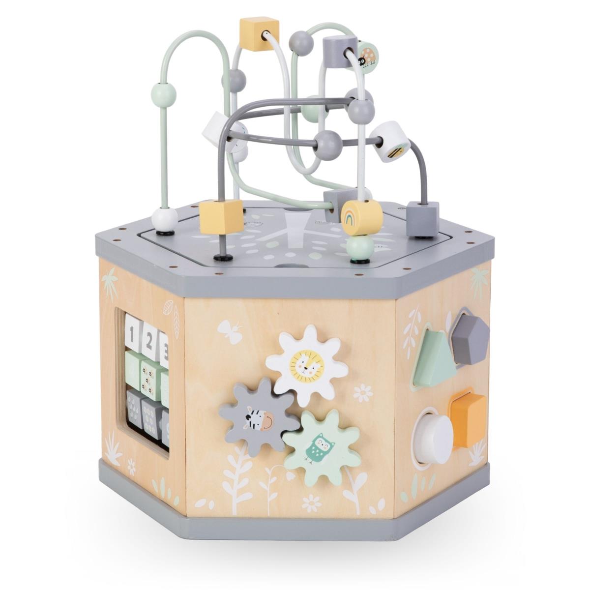 Medinis interaktyvus edukacinis kubas 7 viename - motorinė kilpa