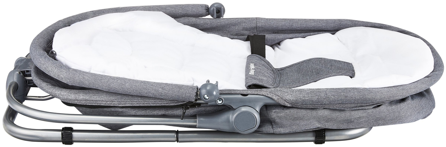 Šezlongas + plūduriavimo sėdynė + vaikiška lovytė 3 viename - Moby-System MILA