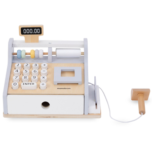 Medinis kasos aparatas su priedais