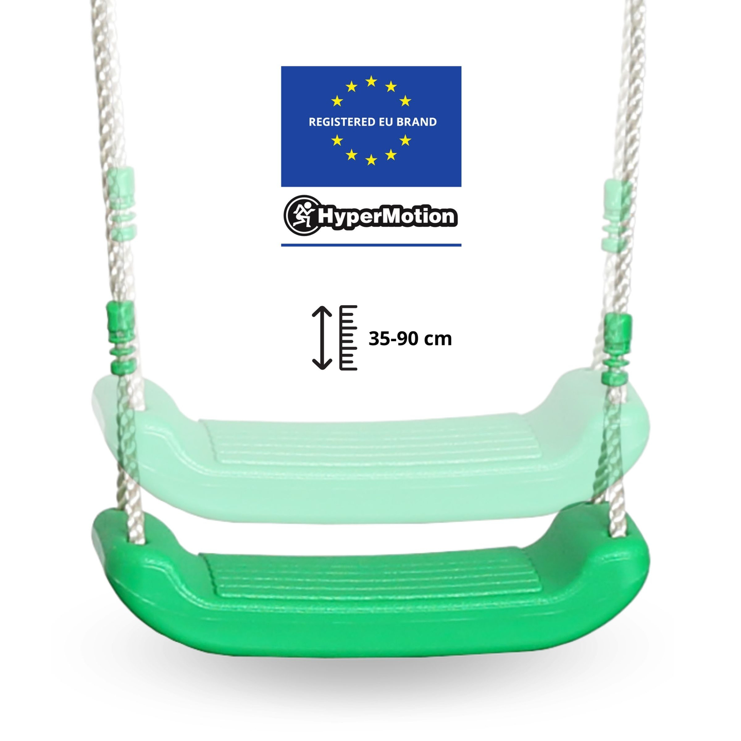 XXL plieninės sodo sūpynės - 2 sėdynės, kopėčios, gimnastikos trapecijos