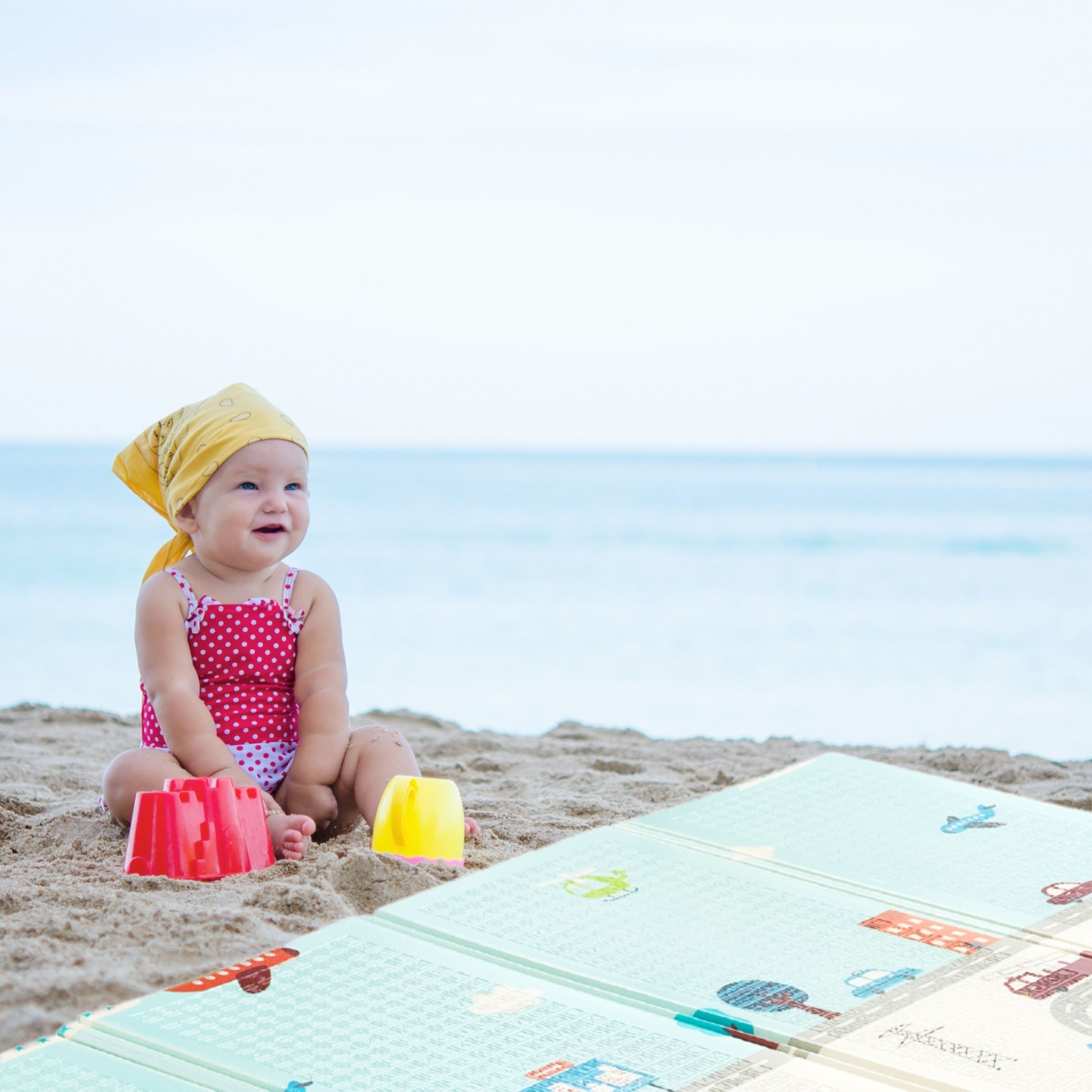 Dvipusis putų kilimėlis XXL - sulankstomas 1 CM (kalnų ir kelių)