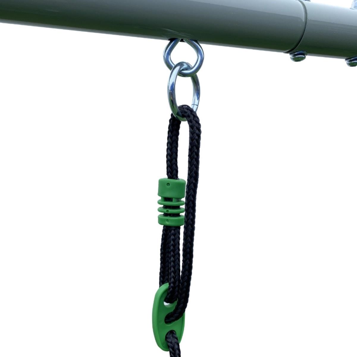 6 asmenų sūpynių komplektas vaikams - sodo žaidimų aikštelė