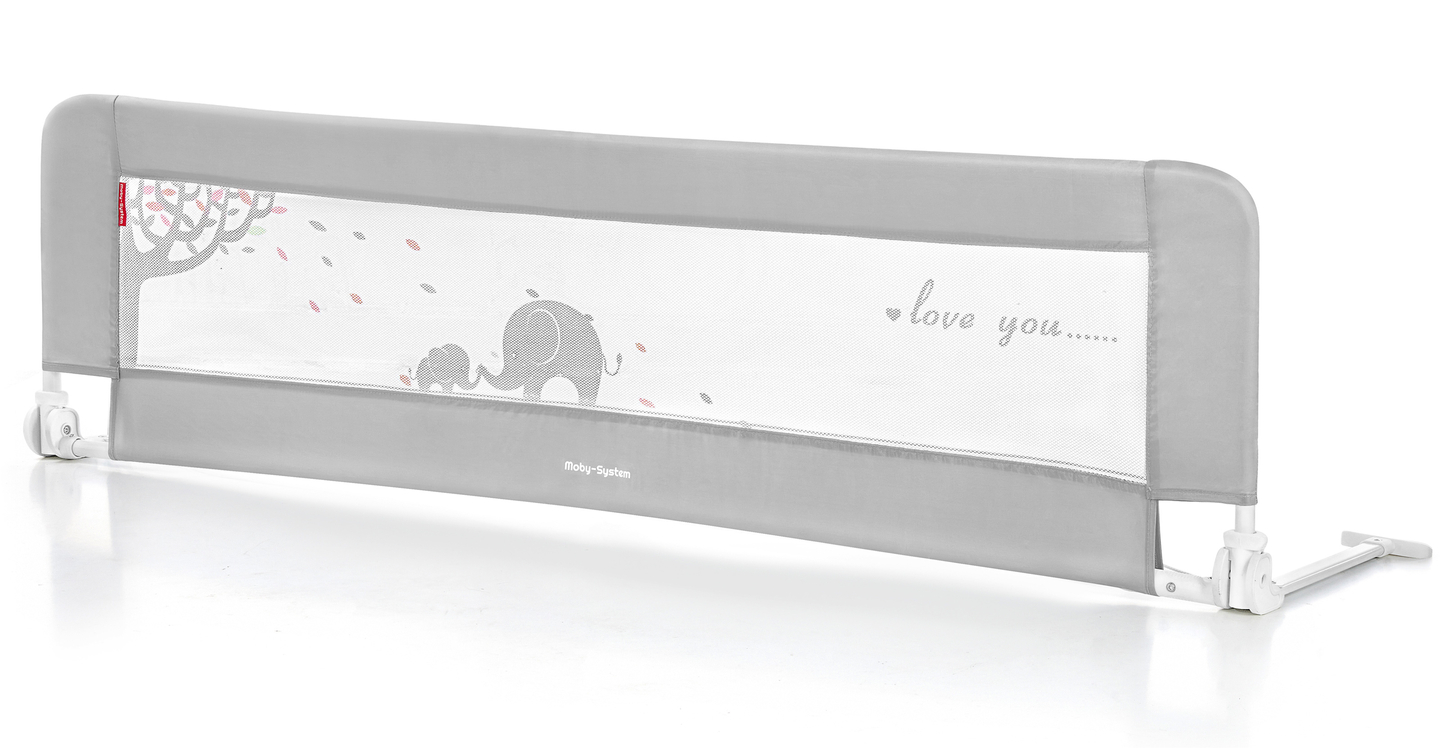 Lovos apsauginė užtvara - lovos turėklas - pilka