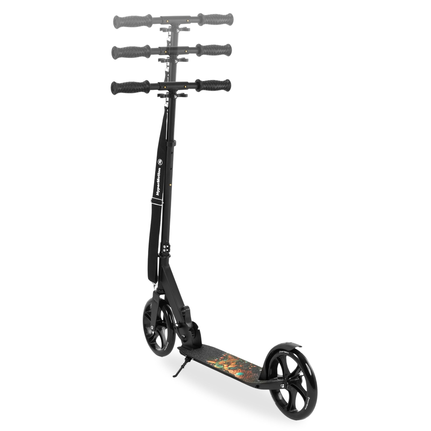 Dviejų ratų miesto motoroleris VIBE Black HyperMotion - 100kg