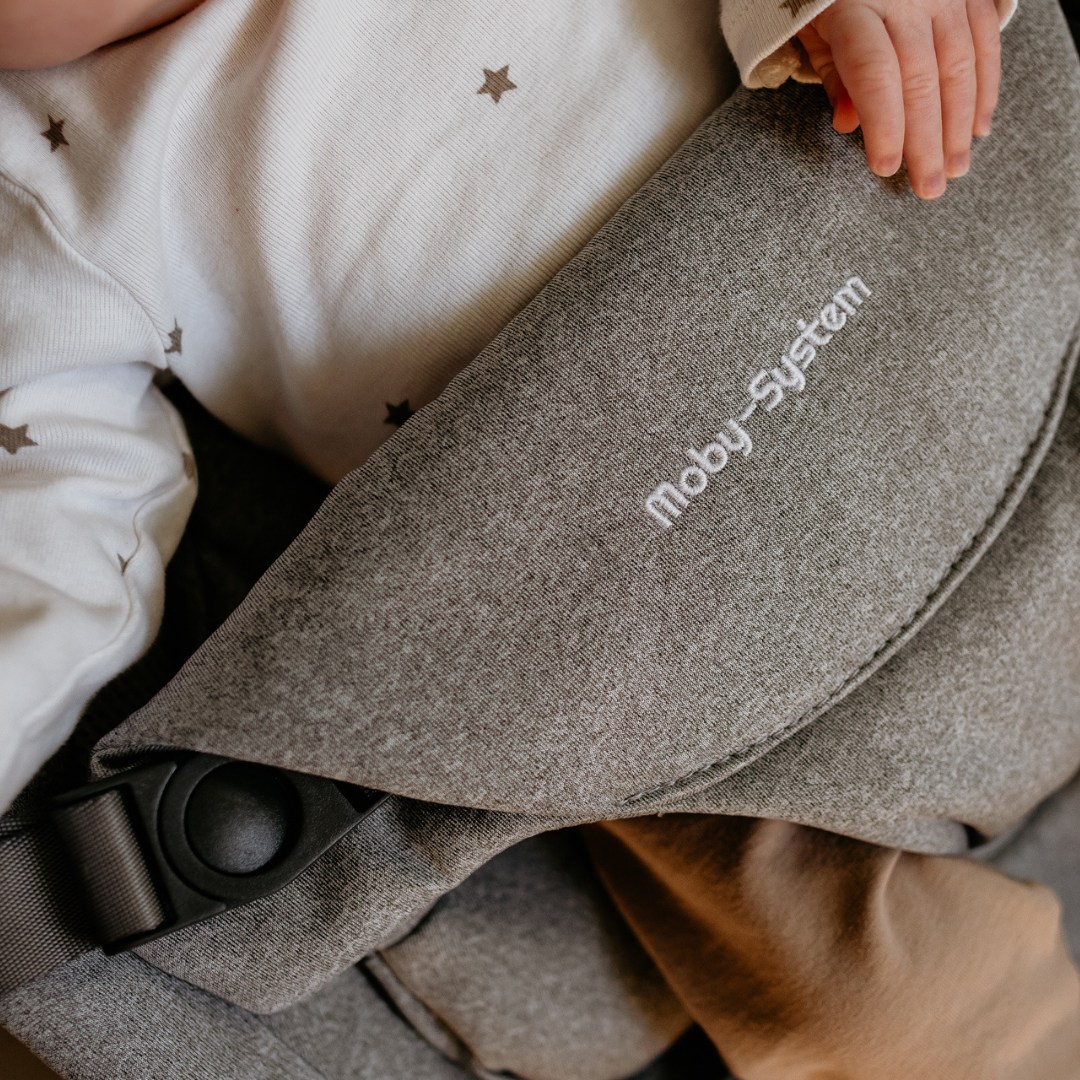 Supamoji kėdė "2-in-1" Moby-Sistema LILY - pilka