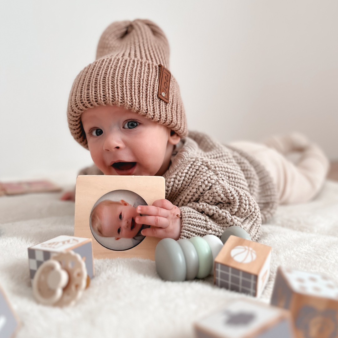 Montessori edukacinė dėžutė kūdikiams - 6 žaislai