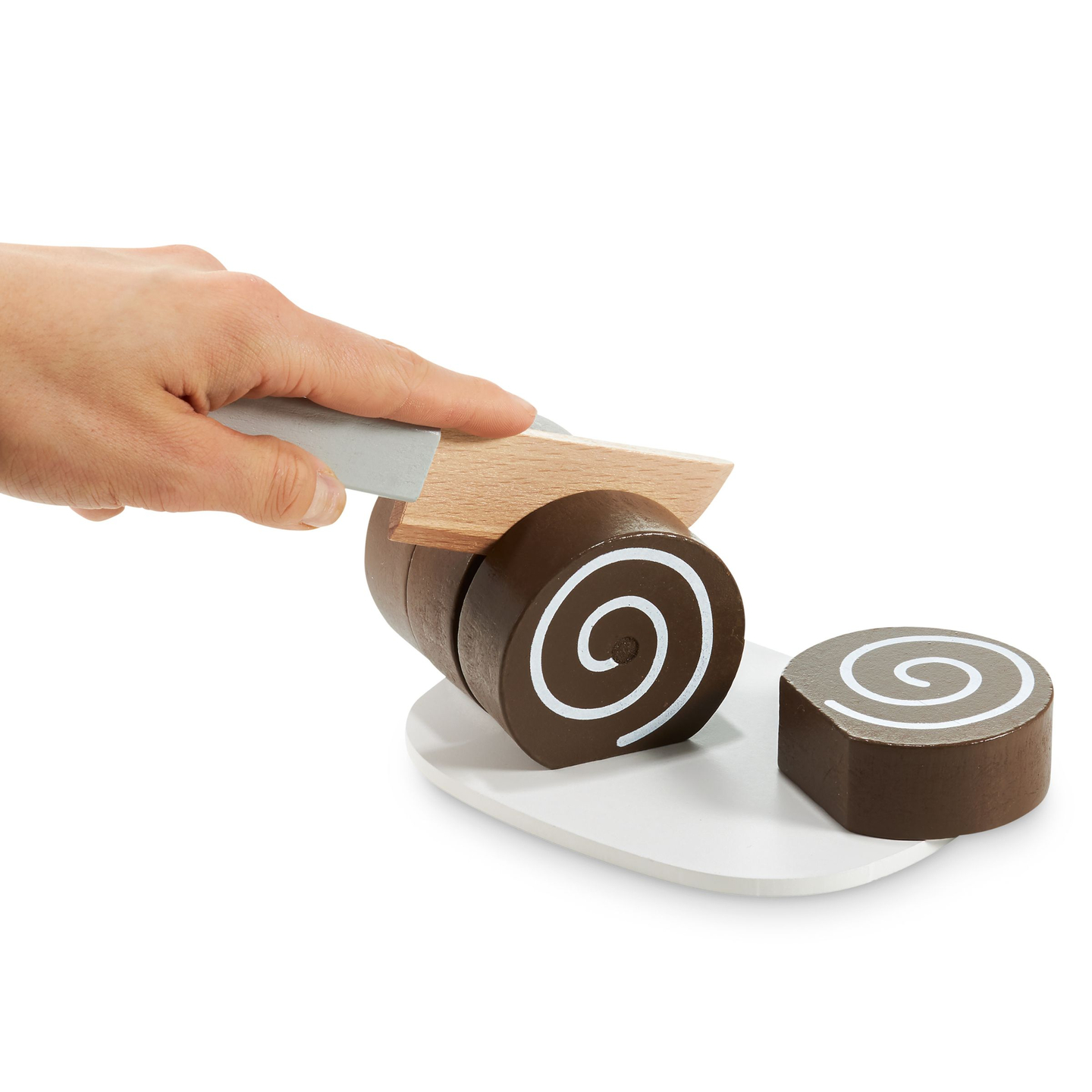 Medinė pjaustymo saldainių dėžutė, saldumynų parduotuvė