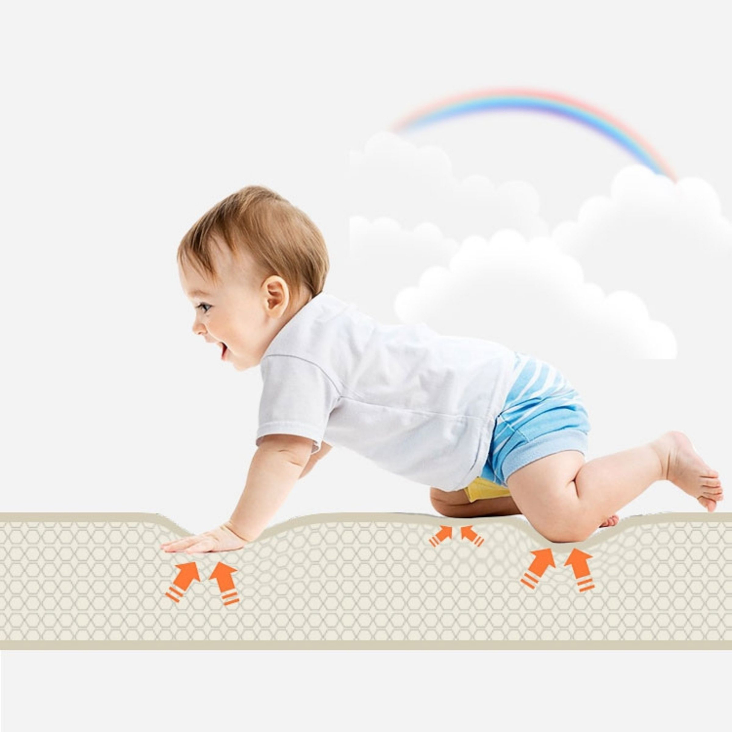 Mokomasis putplasčio dėlionės kilimėlis 90 x 90 x 1 cm - EVA putplastis - dizainas: instrumentai