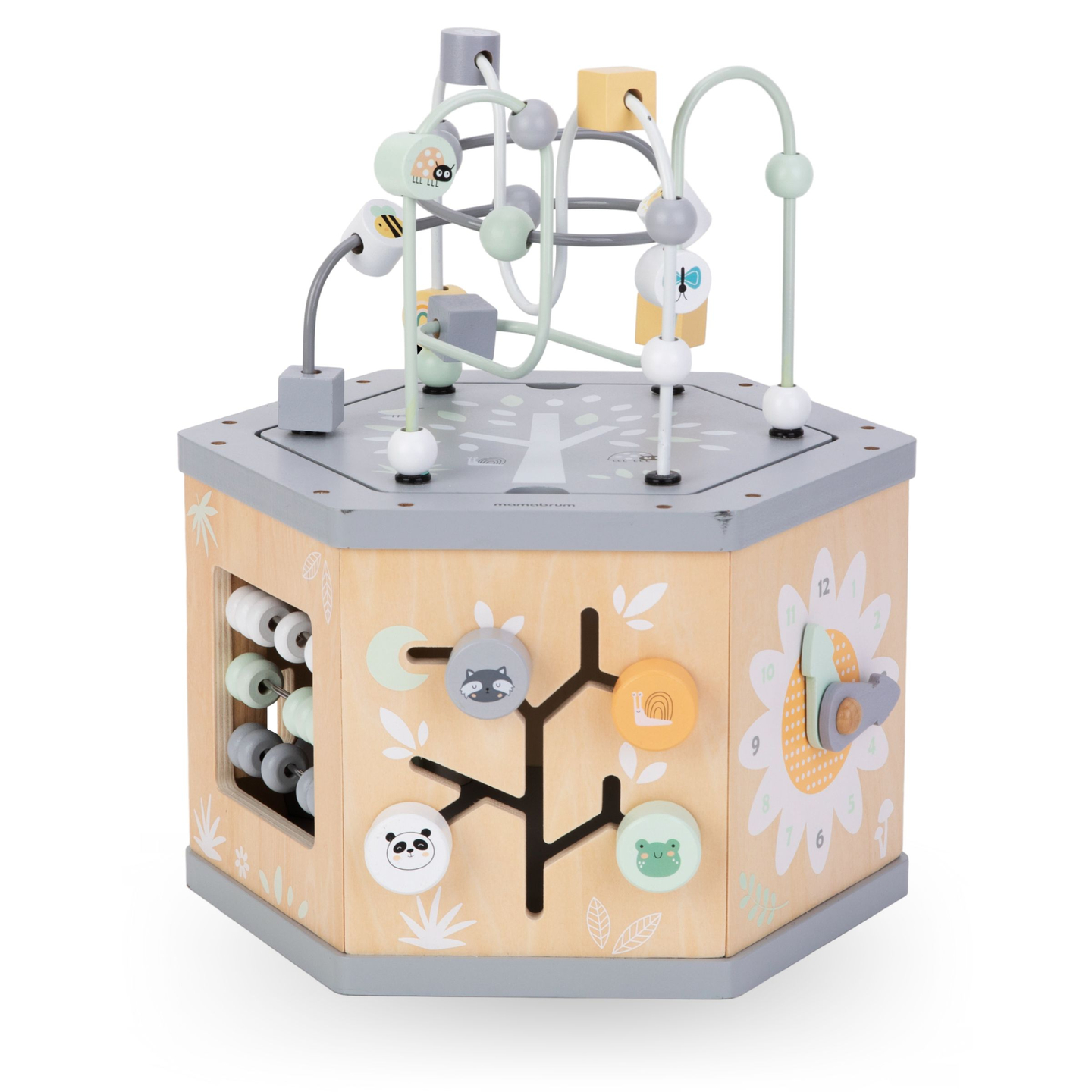 Interaktyvus 7-in-1 medinis mokomasis kubas - motorinė kilpa