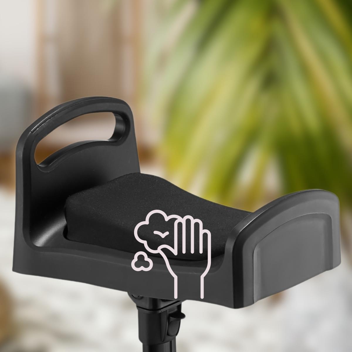 Vaikiško vežimėlio pratęsimas su reguliuojama sėdyne ir universalia tvirtinimo sistema - "Moby-System BUGGY2GO