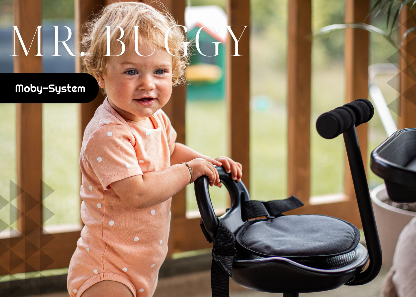 MR BUGGY neįgaliųjų vežimėlio pailginimas su sėdyne - LED ratai