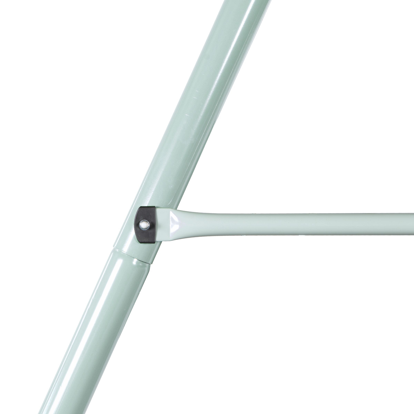 Gandralizdžio tipo sodo sūpynės su karkasu ir virvėmis