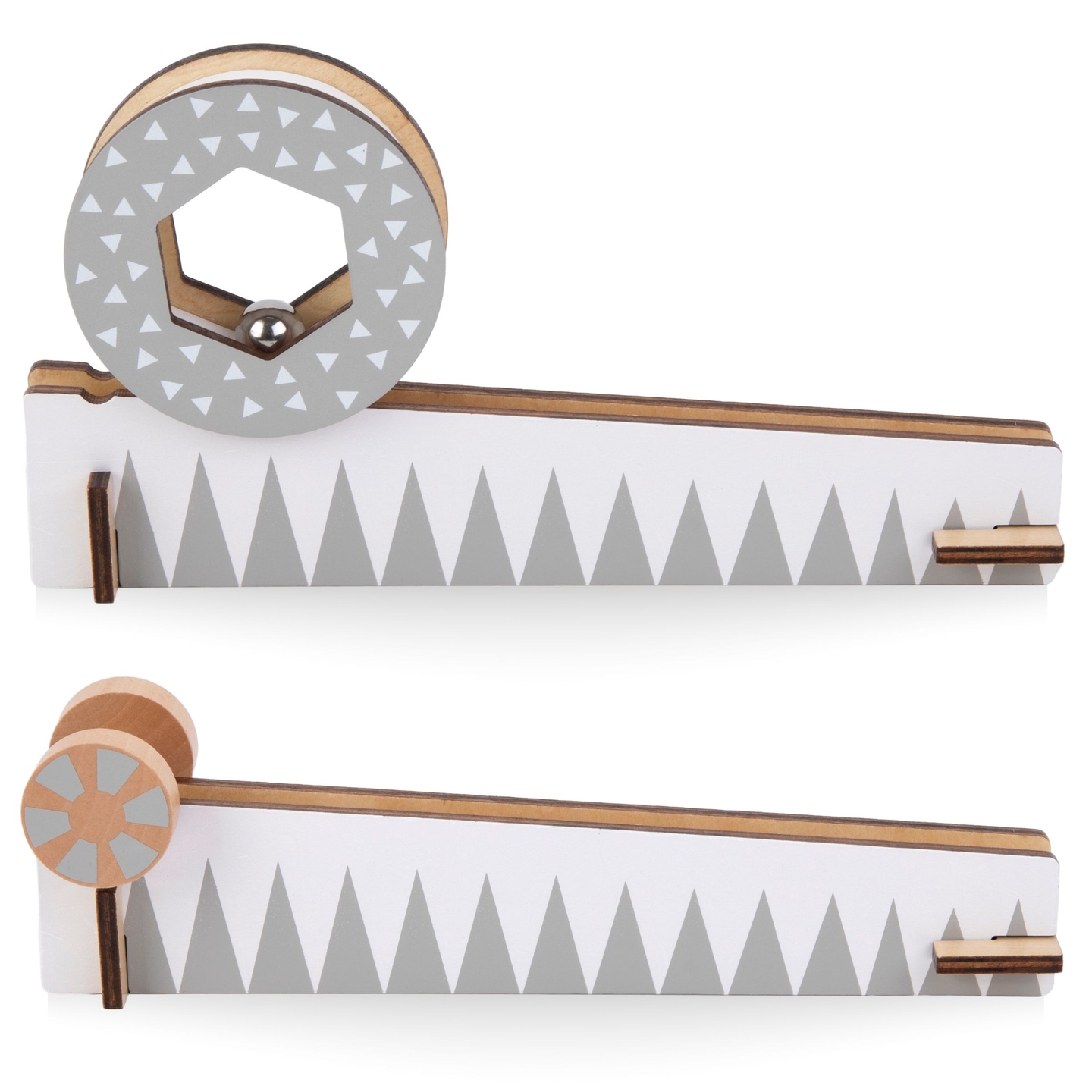 Medinės domino kaladėlės - kliūčių ruožas - 48 elementai