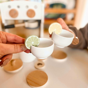 Medinis kavos ir arbatos virimo aparatas su priedais - kavinė