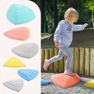 Spalvingi balansavimo akmenys - 6 vienetai