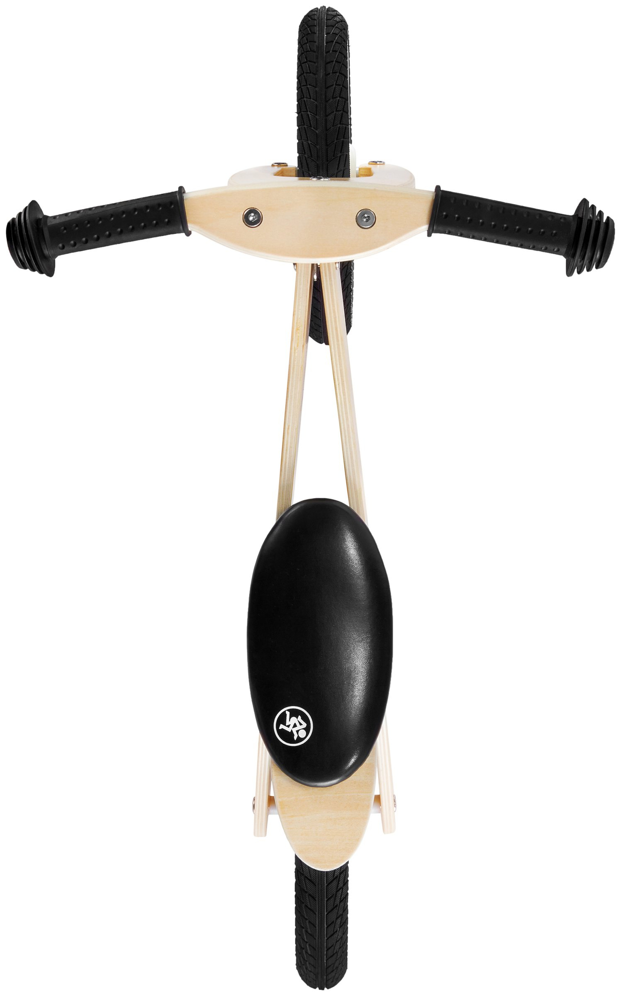 JAMES HyperMotion medinis bėgimo dviratis su pripučiamais ratais - natūralus