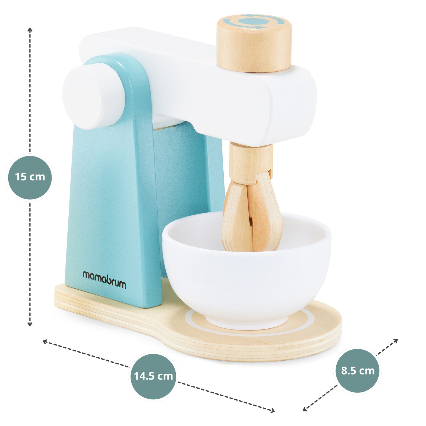 Medinis maišytuvas su priedais