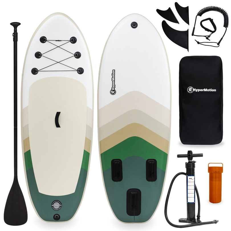 Pripučiama SUP lenta vaikams Stand Up Paddle 215cm su irklu - HyperMotion WAVE BOOST 215